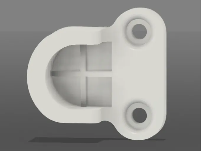 Support de tringle 25 mm pour dressing
