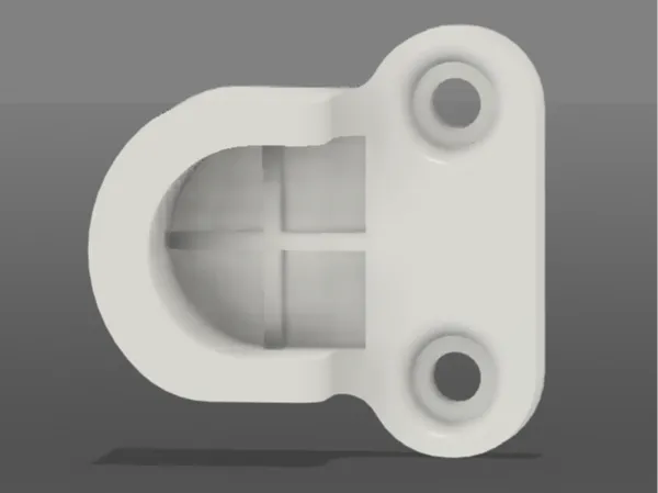 Support de tringle 25 mm pour dressing