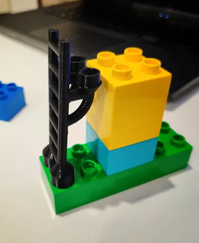 Duplo compatible Ladder 3 Blocks height