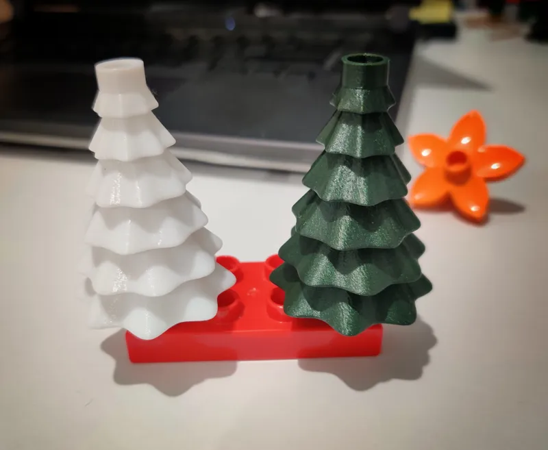Duplo compatible Christmas tree