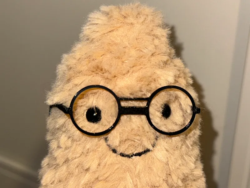 jellycat peanut glasses
