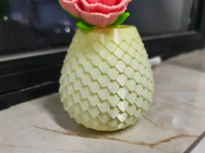 Fish Scale Vase