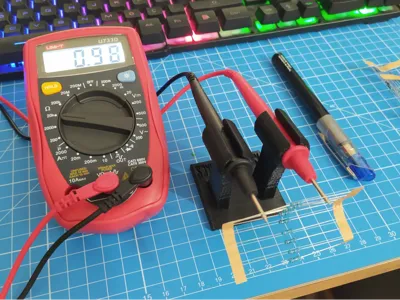 Multimeter Probe Holder