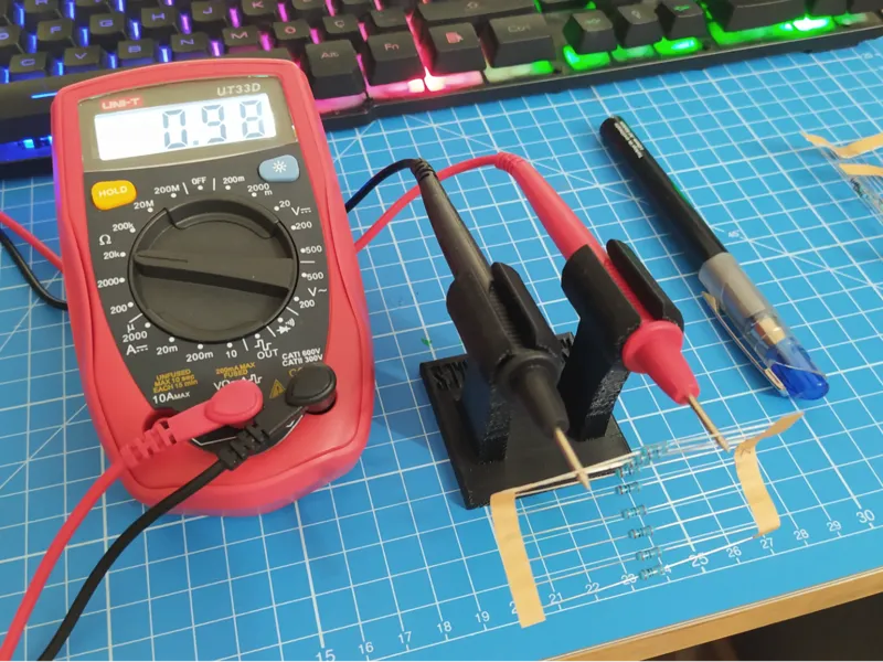 Multimeter Probe Holder
