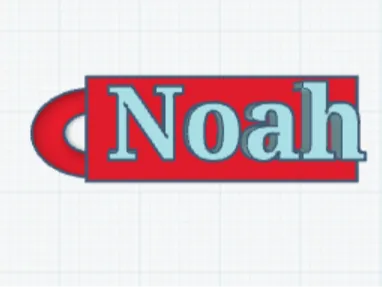 "Noah keychain 