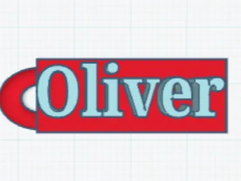 Oliver keychain 