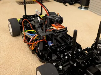 TT-02 FPV Camera, VTX, and, Lap Monitor Mount