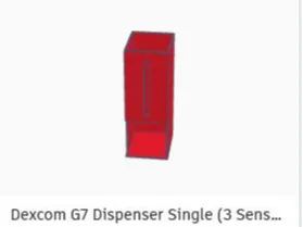 Dexcom G7 Dispenser Single (3 Sensors)