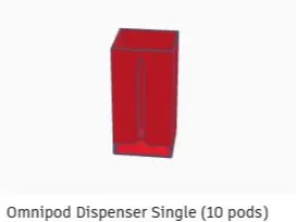 Omnipod Dispenser Single (10 pods)