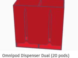 Omnipod Dispenser Dual (20 pods)