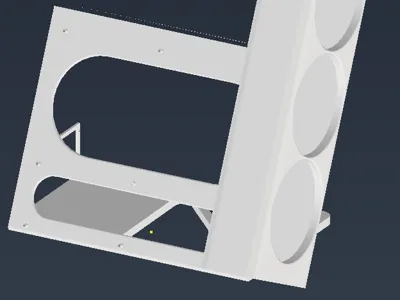 Tryx Panorama 360 Open Frame PC Case
