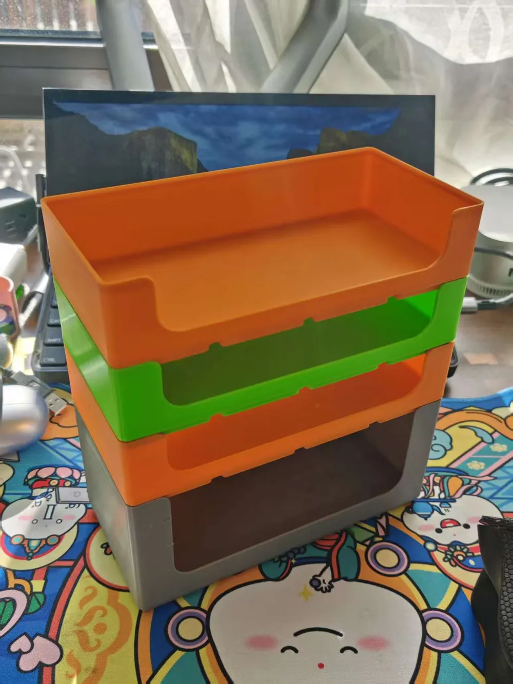 Compatible Gridfinity Side-Open Stackable Box - Free 3D Print Model ...