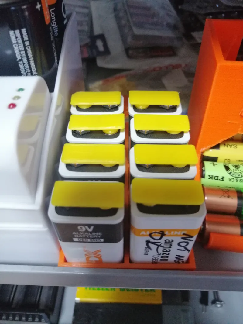 9V safety cap