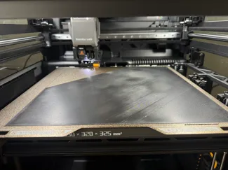 H2C First Layer Test / Bildplate Cleaner