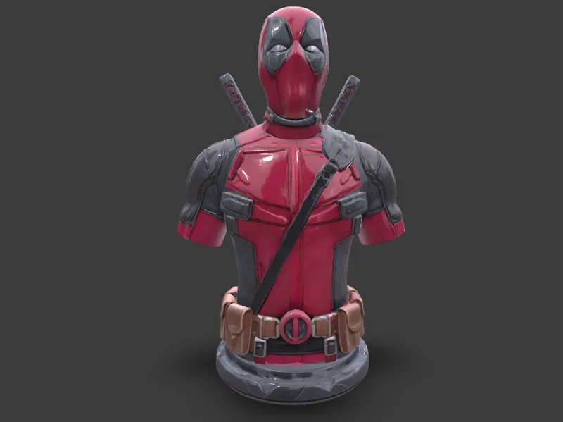 Deadpool bust