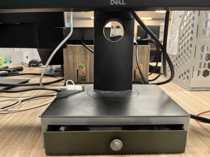 戴尔 Dell P2319H 显示器 垫高底座 带抽屉