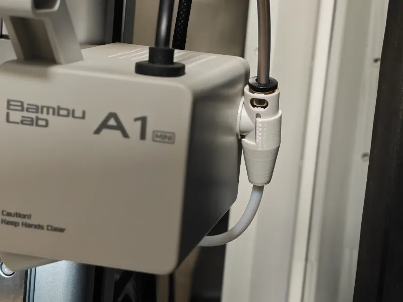 A1mini 铁氟龙管子进料插头连接固定器