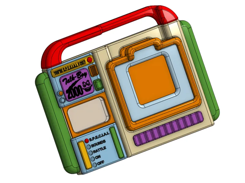 Babys First Pipboy Talking Flashcard Shell