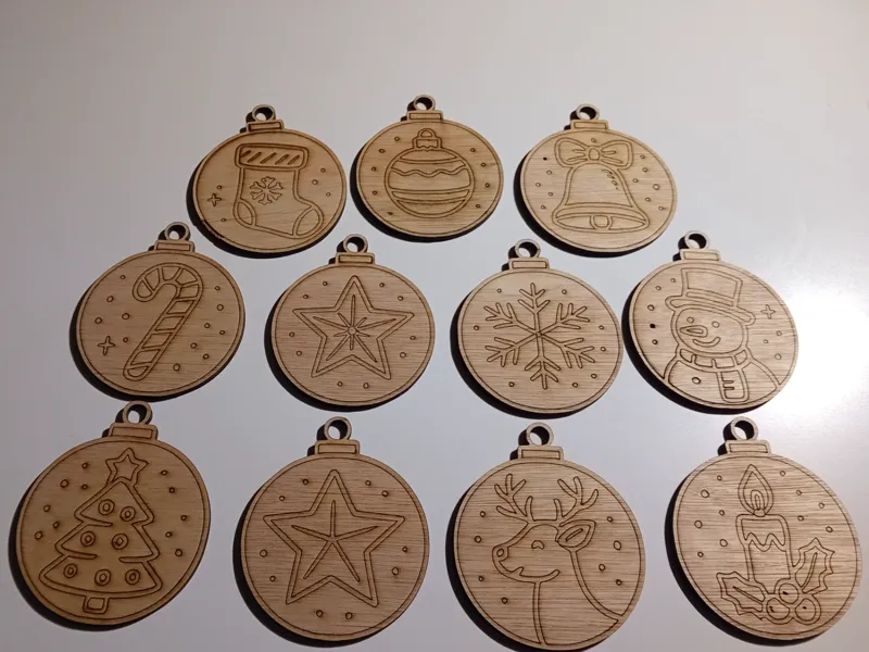 christmas baubles