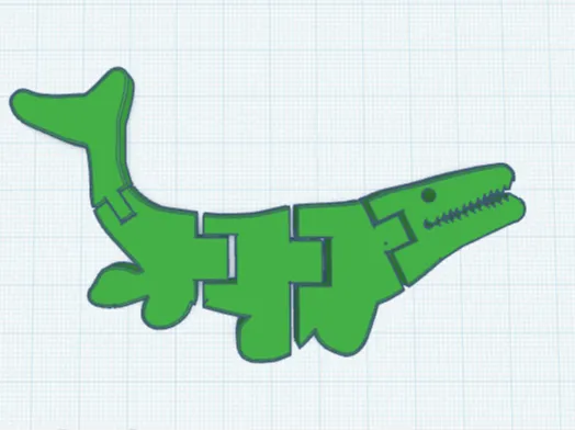 Flexi Mosasaurus