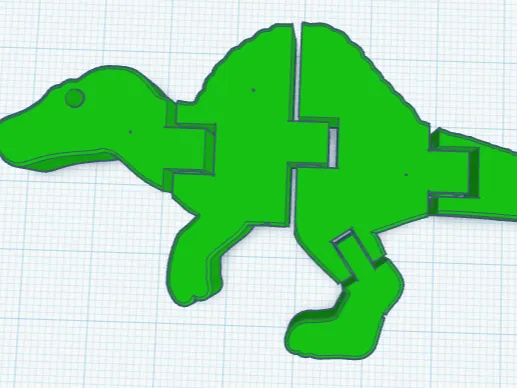 Flexi Spinosaurus 