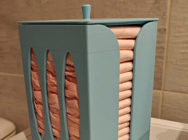 Boîte de rangement pour protections périodiques