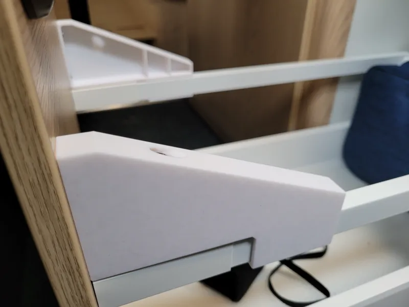 Verstärkung Schubladenfronten LIGNO Shop Auszüge