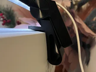 holder for a lamp that mounts on monitor