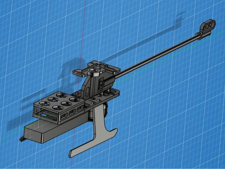wltoys helicopter hk110s upgrade direct drive
