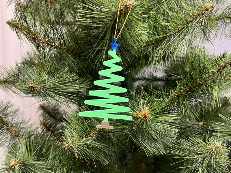 3D Printed Christmas Tree – Holiday Decoration
