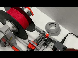 Completely Motorized Filament-Respooler