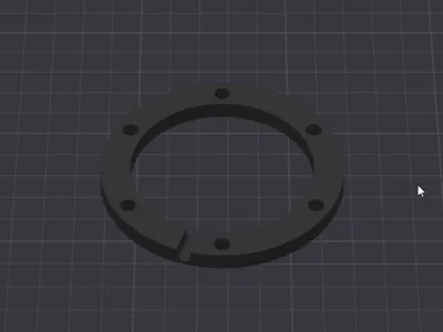 Spacer QR 70mm passage cable usb to GX16