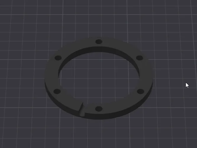 Spacer QR 70mm passage cable usb to GX16