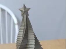Spiral Christmas tree decor