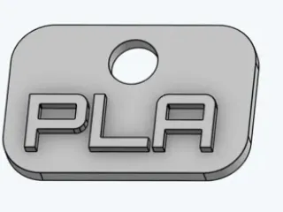 Filament marking tags