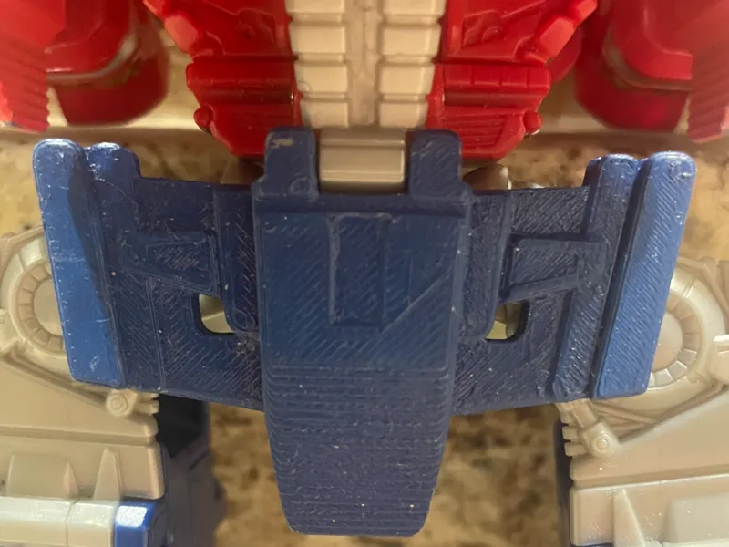 CW Optimus Prime waist Replacement