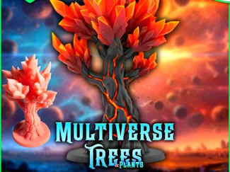 Pyrocrystal Tree (Multiverse Trees and Plants)