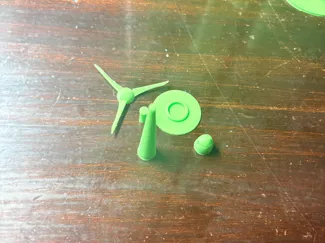 Mini enercon wind turbine