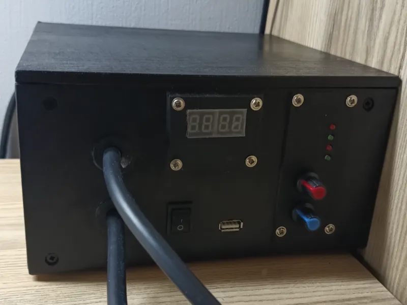 DIY NY-D01 spot welder front panel