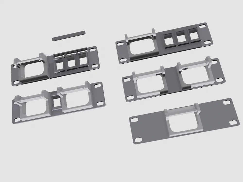 6.5 inch rack Jet KVM - Free 3D Print Model - MakerWorld
