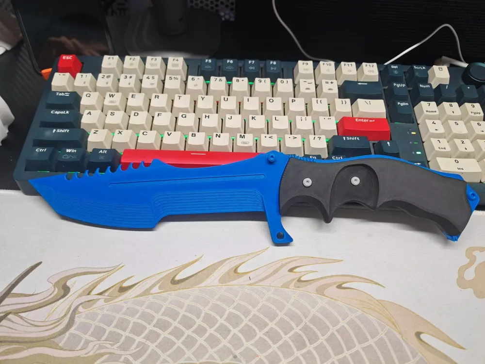 CS 猎杀者匕首 - 免费 3D 打印模型 - MakerWorld