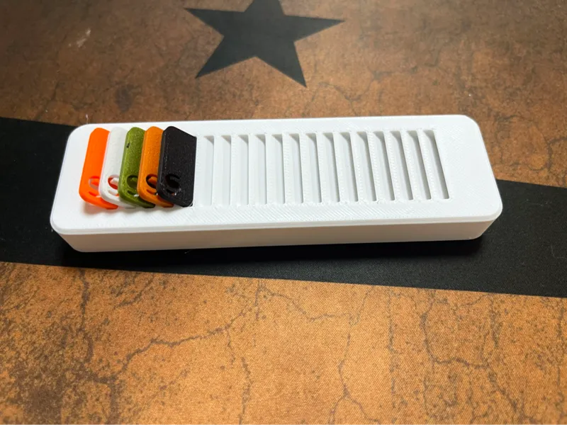Filament Swatch Tray with Magnets