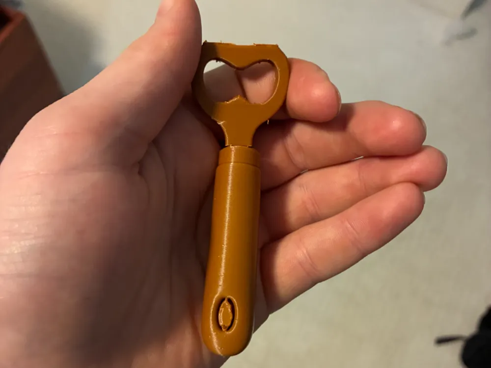 bottle opener - Free 3D Print Model - MakerWorld