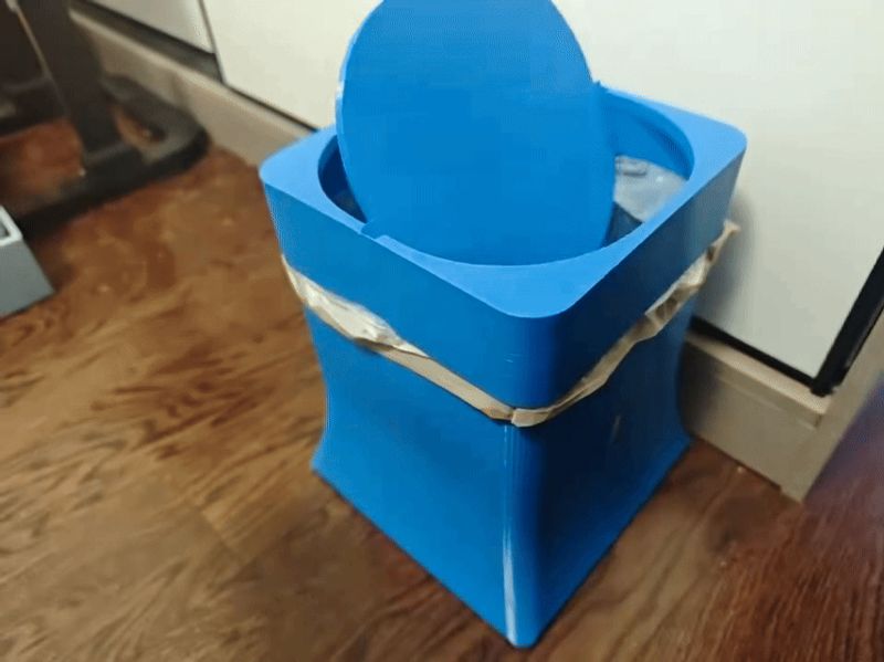 翻盖垃圾桶（防猫扒正常尺寸）