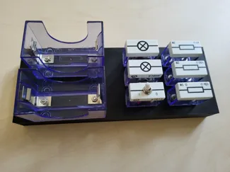 Magazin für Elektrik-Steckplatte (Leybold)