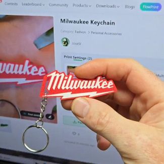 Milwaukee Keychain