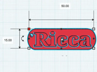 Riccardo keychain