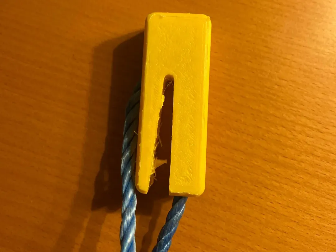 Taquet pour pare-battage de bateau