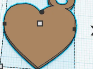 Heart shaped ornament 