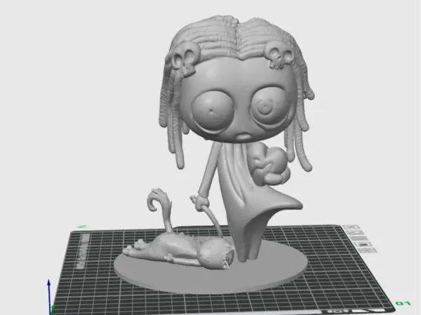 Figurine Lenore, la petite morte-vivante
